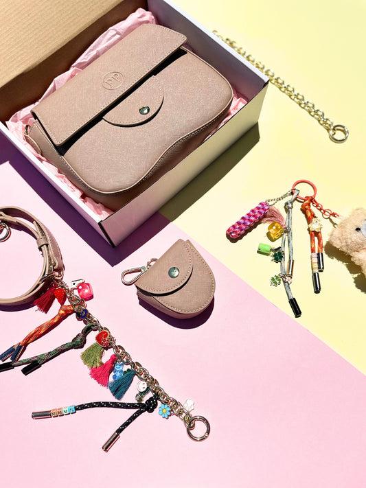 KIMI LOVE KIT - catena charmata + bag charm