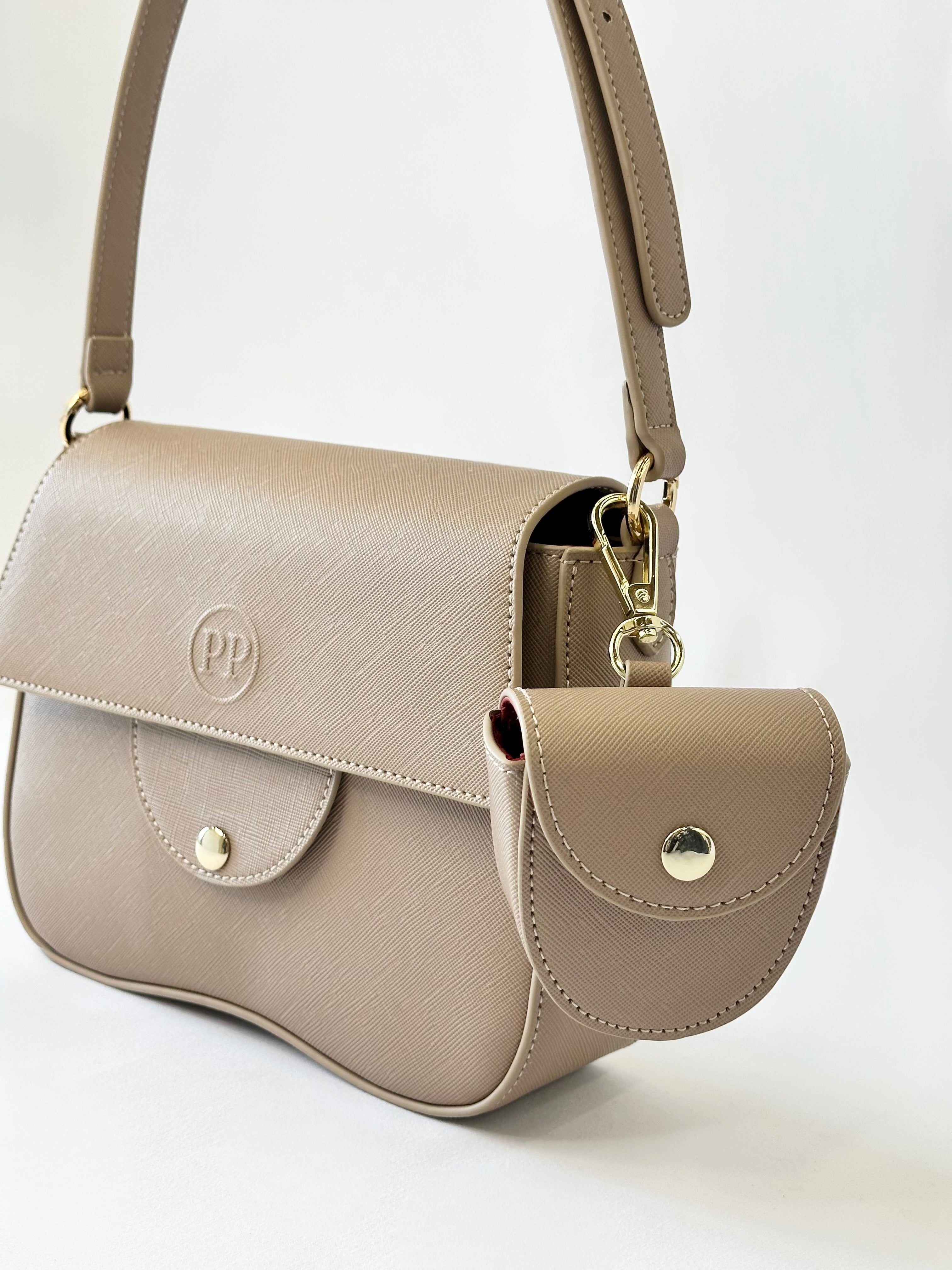 BORSA PER DOG MOM - BORSA CON PORTA SACCHETTINI - BORSA PER PASSEGGIATE CON IL CANE - BORSA CON PORTA SNACK - BORSA MODA PET-FRIENDLY - DISPENSER SACCHETTINI PER CANE - PORTA SNACK PER CANE