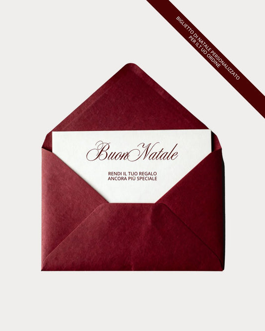 Aggiungi il tuo messaggio di Natale a questo regalo