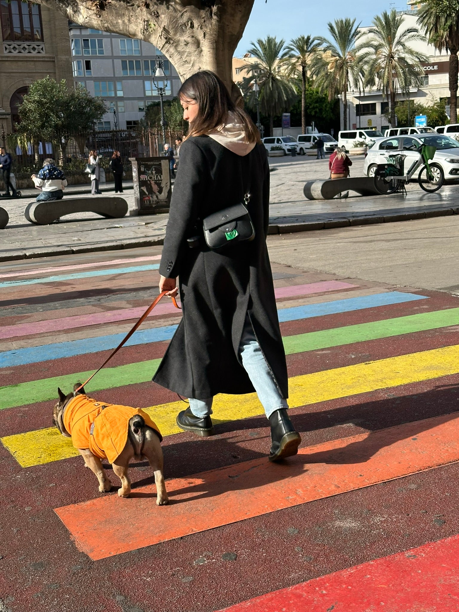 BORSA PER DOG MOM - BORSA CON PORTA SACCHETTINI - BORSA PER PASSEGGIATE CON IL CANE - BORSA CON PORTA SNACK - BORSA MODA PET-FRIENDLY - DISPENSER SACCHETTINI PER CANE - PORTA SNACK PER CANE
