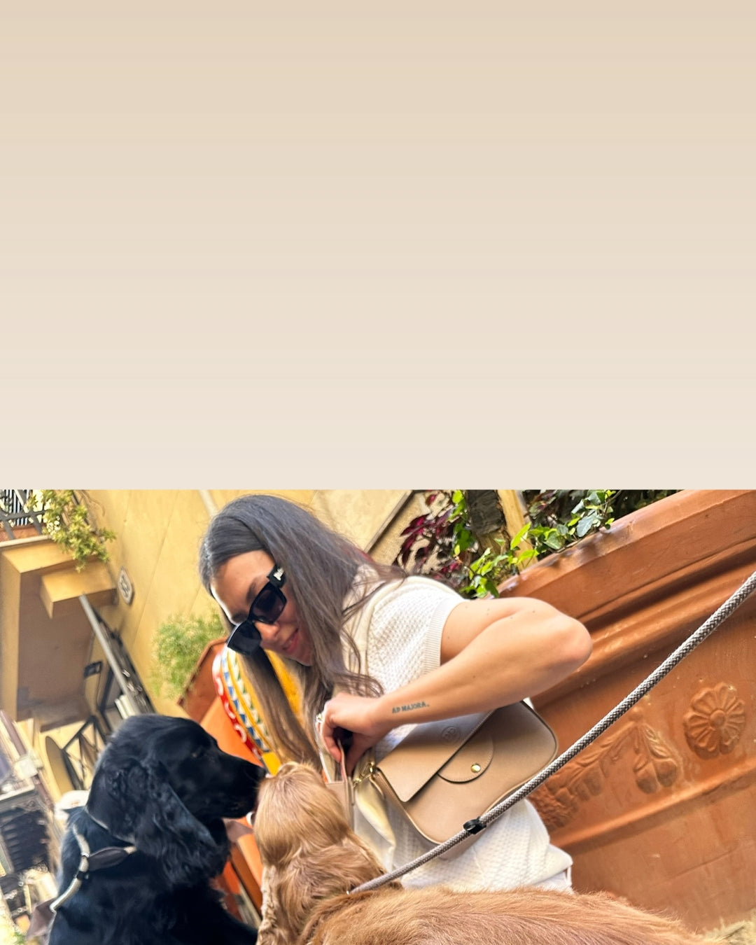 BORSA PER DOG MOM - BORSA CON PORTA SACCHETTINI - BORSA PER PASSEGGIATE CON IL CANE - BORSA CON PORTA SNACK - BORSA MODA PET-FRIENDLY - DISPENSER SACCHETTINI PER CANE - PORTA SNACK PER CANE